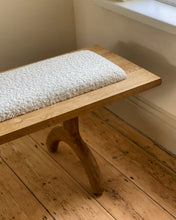 Load image into Gallery viewer, Sunday Bench Oak &amp; Bouclé